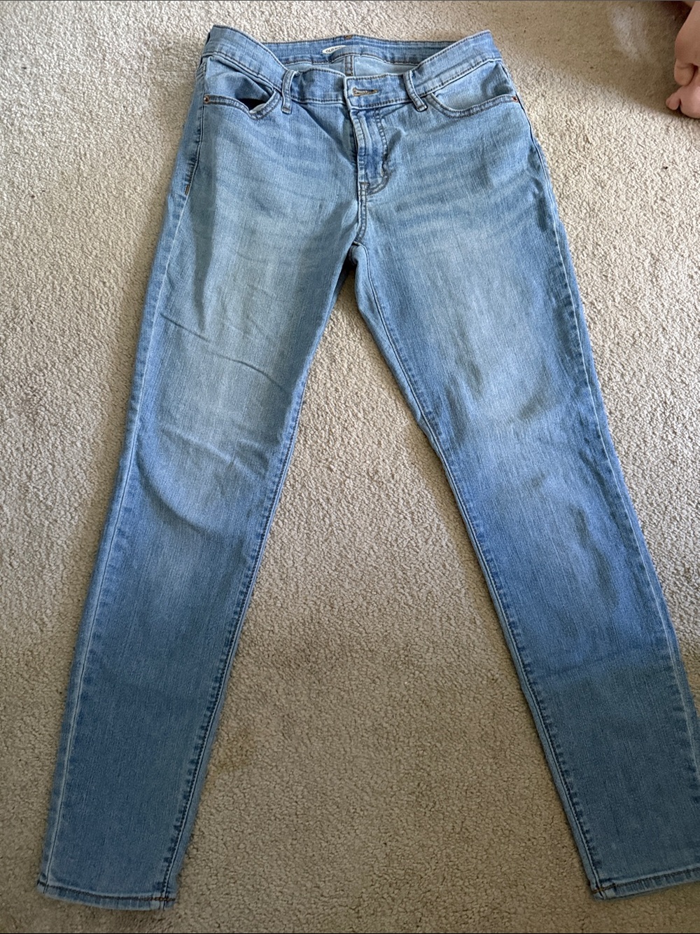 Old Navy super skinny mid rise women’s jeans
